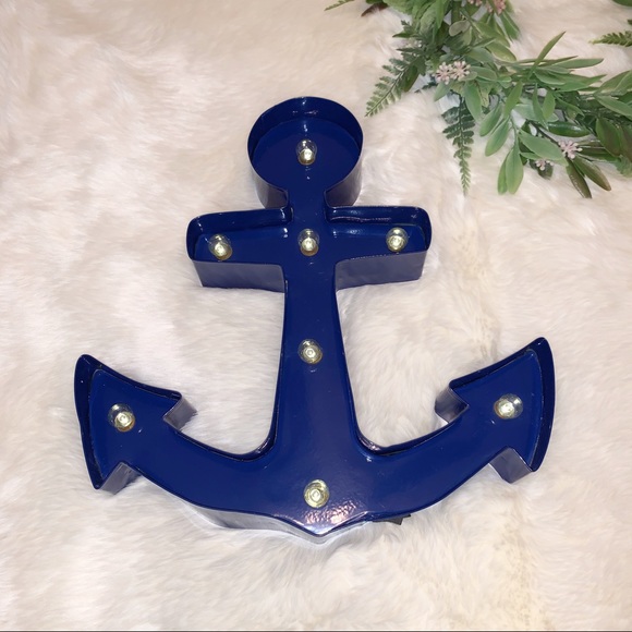 Other - Metal Anchor Marquee Light Decor